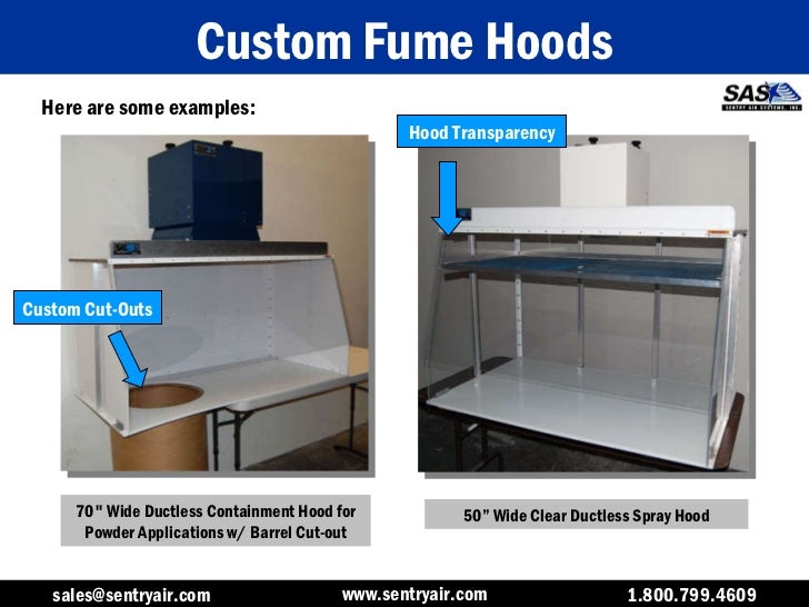 Custom Fume Hoods by Sentry Air Systems