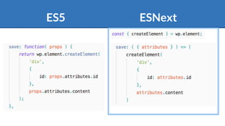 ES5 ESNext
 