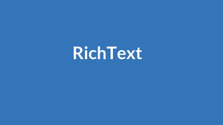 RichText
 