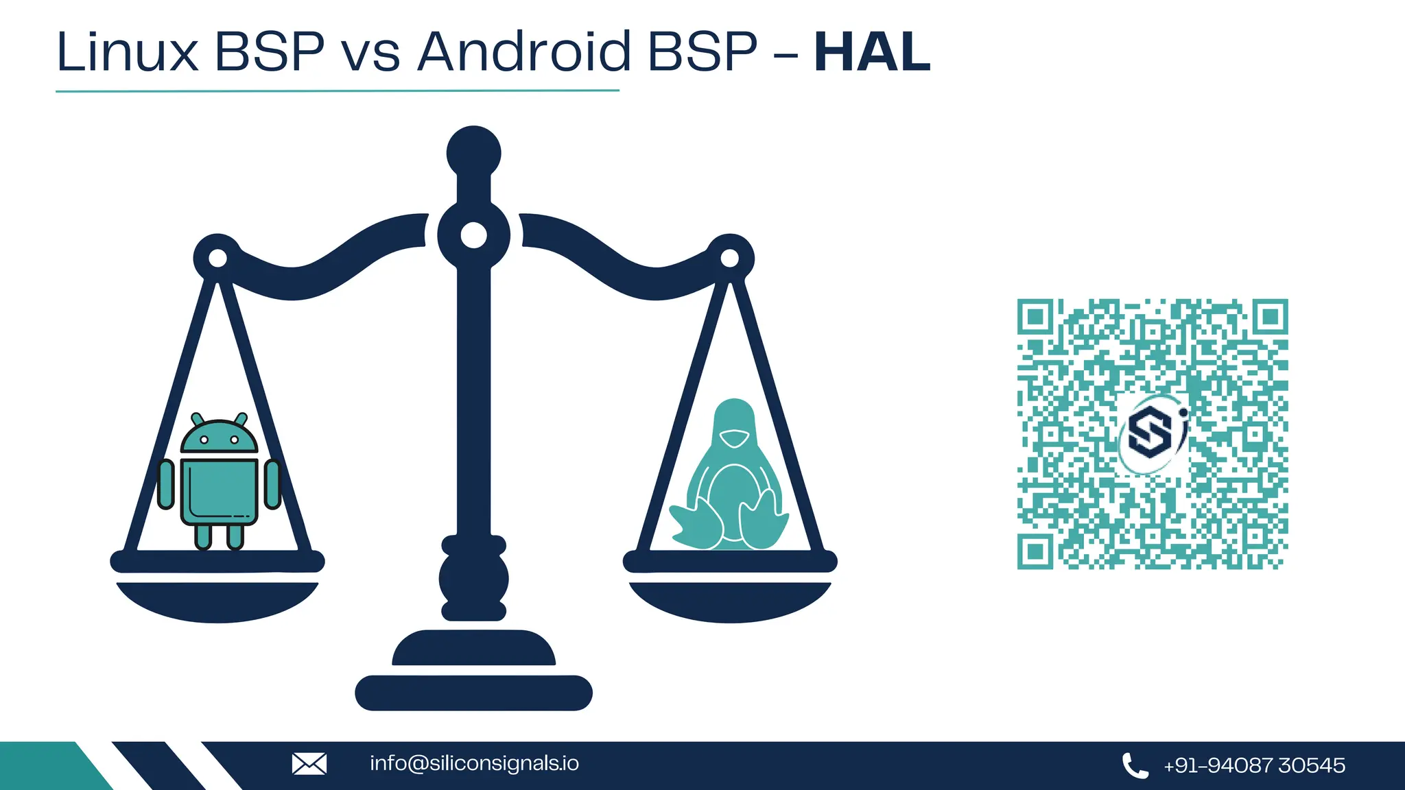 Linux BSP vs Android BSP - HAL
+91-94087 30545
info@siliconsignals.io
 