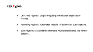 Typesaga Payout Customisable Payouts Explained: Types, Methods & How They Work | PDF