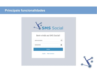 Principais funcionalidades
 