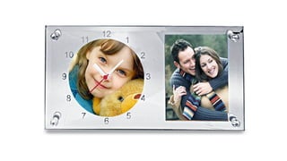 3D Crystal Clock Frames
 