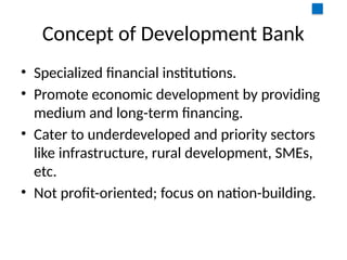 Customized Development Bank Presentation Pptx