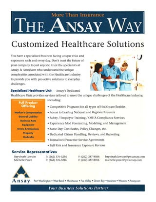 Customized Healthcare Solutions