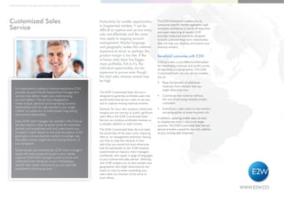 Customized Sales Service