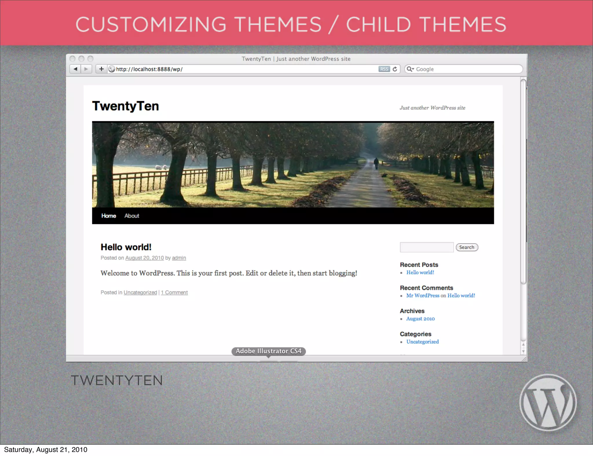 TWENTYTEN



Saturday, August 21, 2010
 