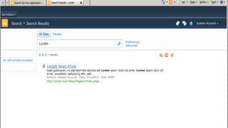 Customizing SharePoint 2013 search display templates | PPT