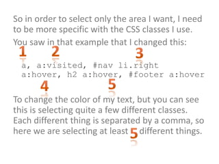 Customizing Your WordPress Theme Using Firebug and Basic CSS | PPT