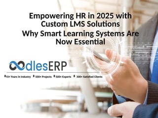 LMS Software Development for Human Resource Management in 2025 | PPTX