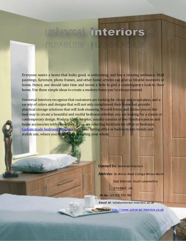 Find Custom Made Made To Measure Bedroom Furniture