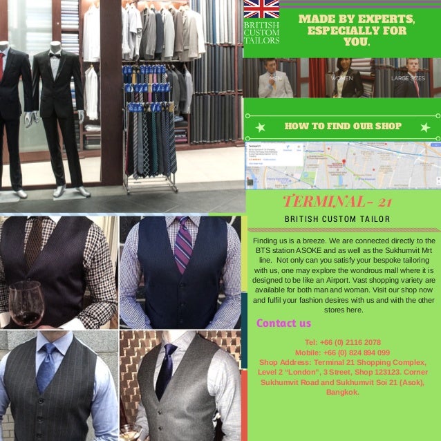 Custom made suits in bangkok
