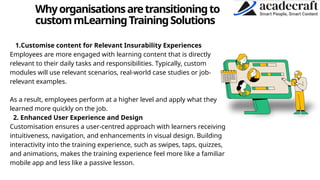 custom mobile learning solutions for strengthening... Custom Mobile Learning Solutions and mLearning for Smarter Employee ...