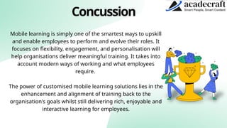 custom mobile learning solutions for strengthening... Custom Mobile Learning Solutions and mLearning for Smarter Employee ...
