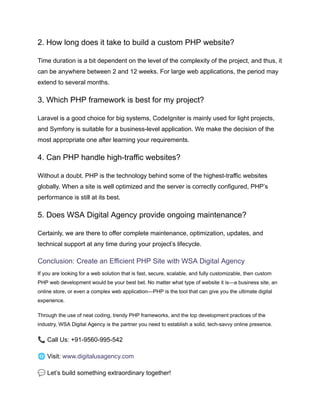 Custom PHP Web Development Build Fast, Secure & Scalable Websites.pdf