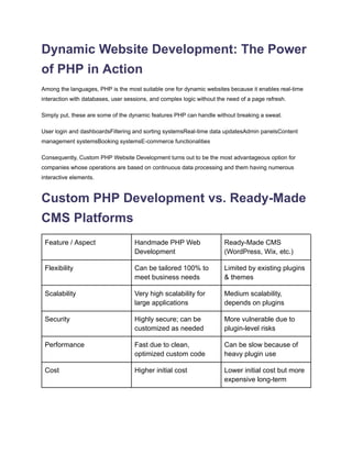 Custom PHP Web Development Build Fast, Secure & Scalable Websites.pdf