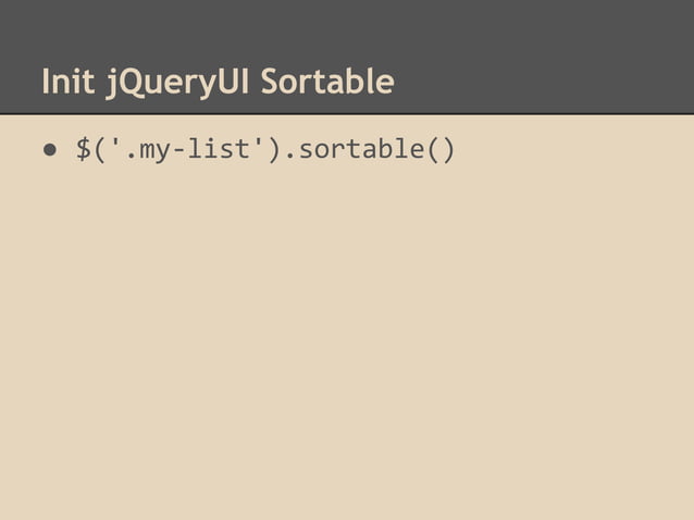 Creating a simple Custom Post Type sort UI | PPT