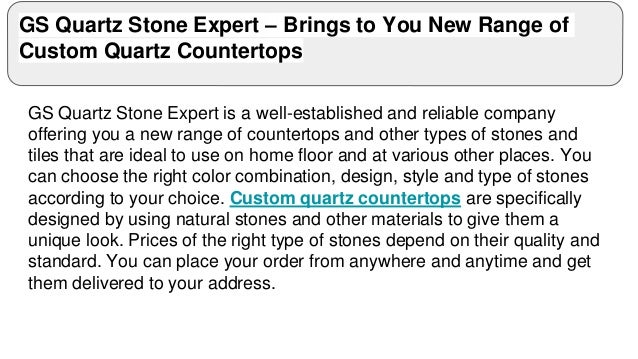 Custom Quartz Countertops For Unique Look In Kitchen And Bathroom