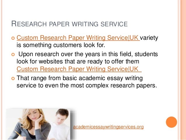 Custom research paper services
