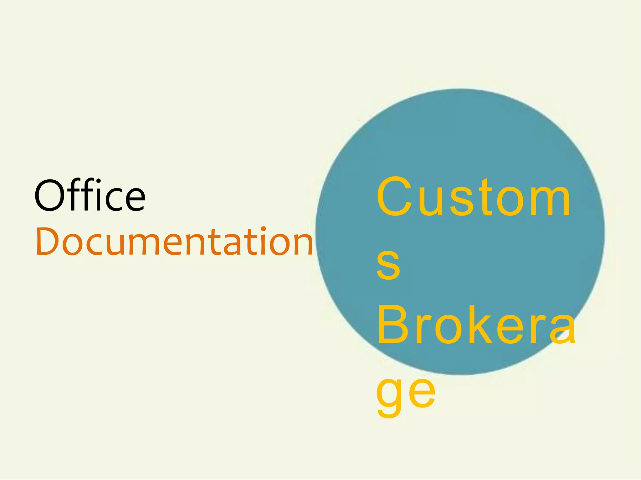 Picture of Customs Clearance Procedure for import and export | PPTX