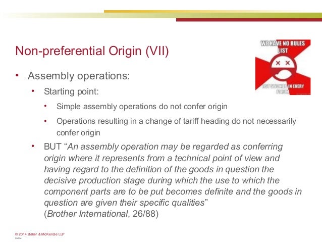 Customs - How to determine the origin of your products - EU Webinar
