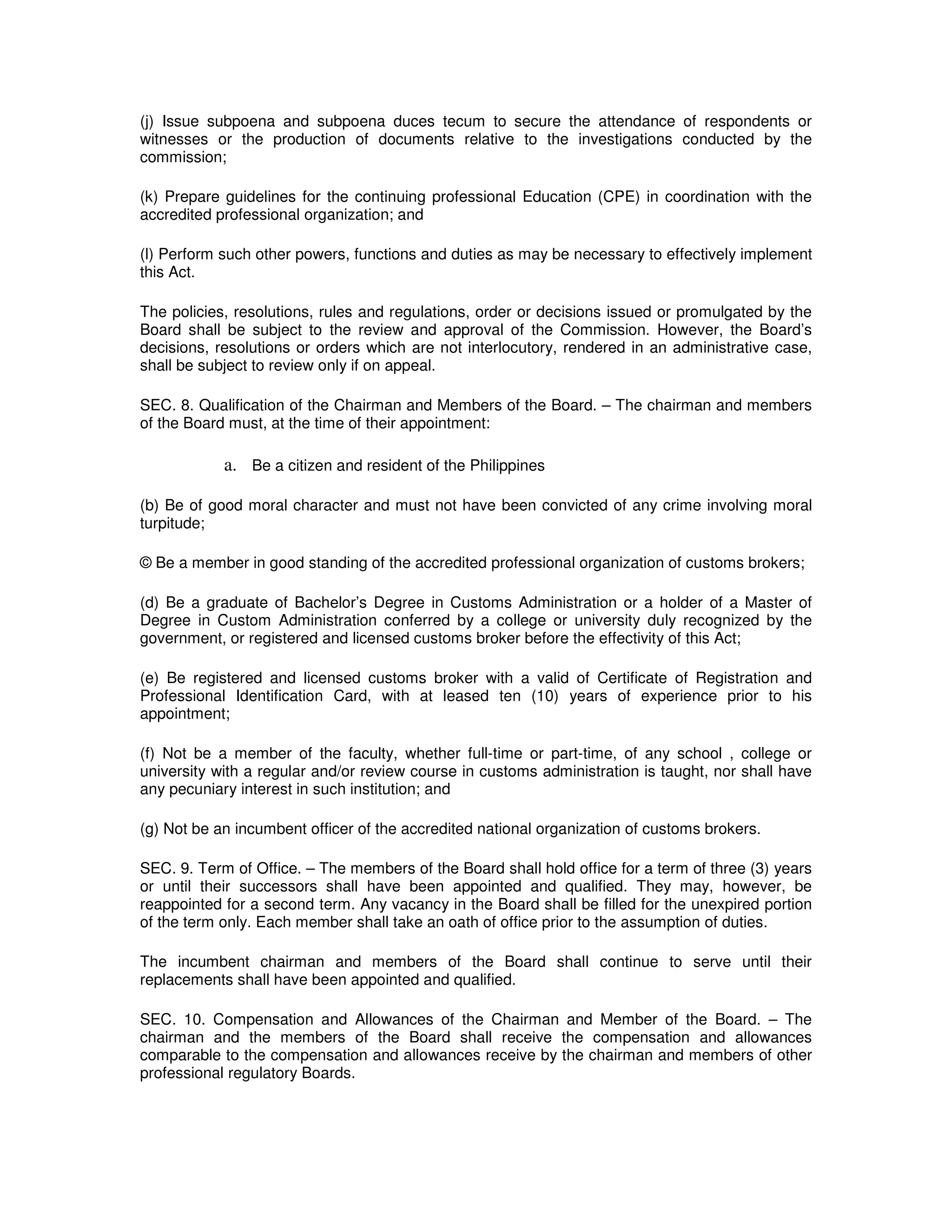 Customs Broker Law Ra 9280 customs-broker-law-ra-9280