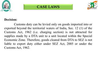 Customs duty levy and collection | PPTX