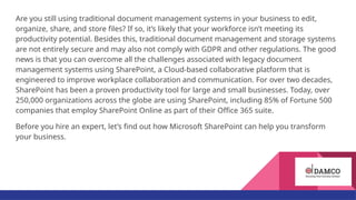 SharePoint App Development for Improved Workplace Collaboration | PPTX
