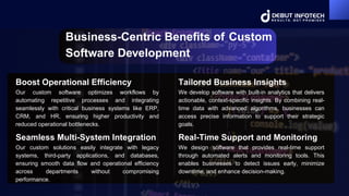 Custom Software Development Firm | Scalable & Innovative Solutions | PDF