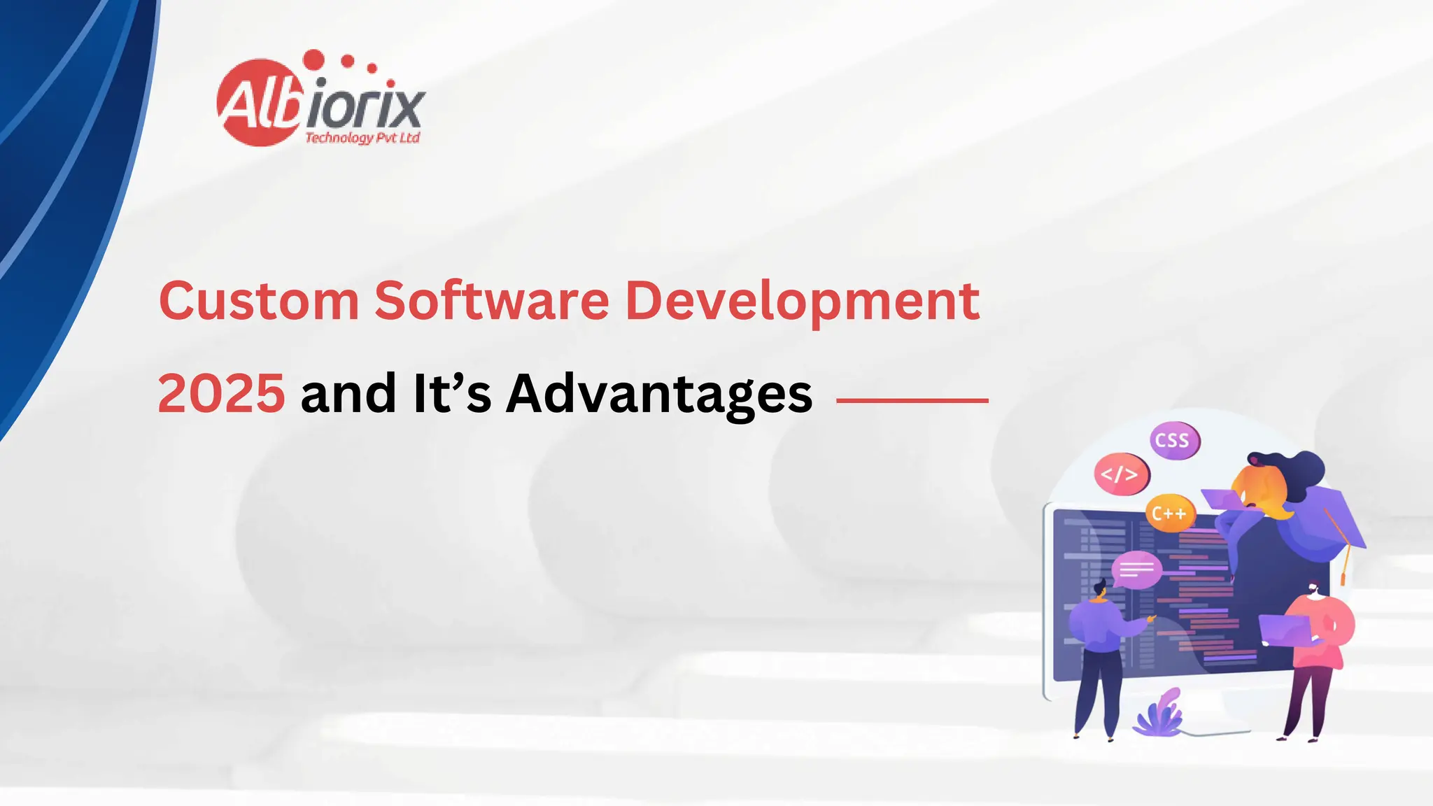 Custom Software Development
2025 and It’s Advantages
 