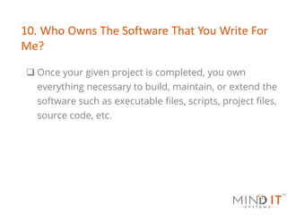 Custom Software Development FAQ | PDF