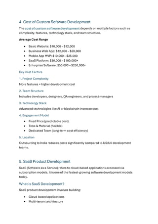 Comprehensive Guide to Custom Software Development and Outsourcing to ...