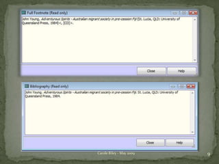 9Carole Riley - May 2009