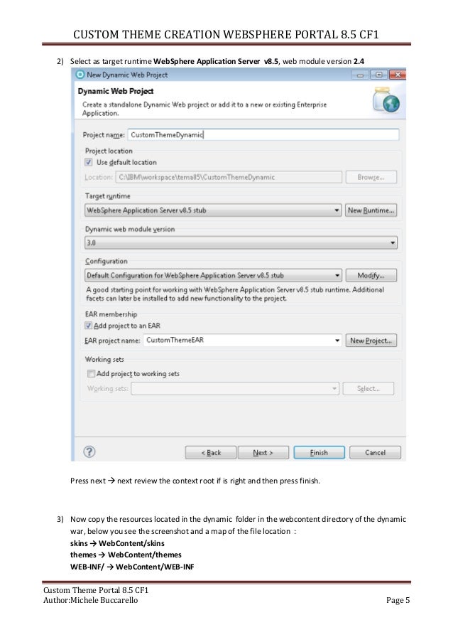 custom theme creation websphere portal 8.5 custom theme creation websphere portal 8.5, Presentation templates
