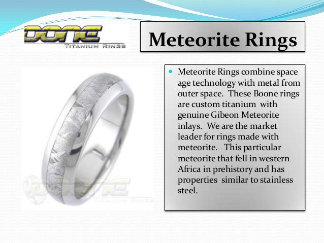 boone titanium rings