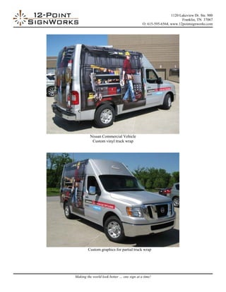 Custom Trailer Wraps and Graphics Examples | PDF