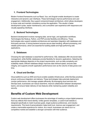 Custom Web Development in 2026: Building Fast, Scalable, and Future ...