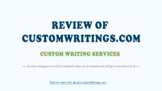 Click for more info about CustomWritings.com
 