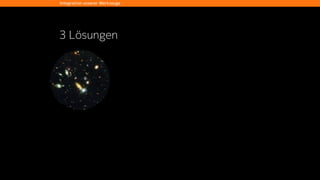 plan code build test release deploy operate
Agile Entwicklung
Continuous Integration
Continuous Delivery
Continuous Deployment
DevOps: Continuous Everything
Funktionen der Tools und die DevOps Toolchain
 