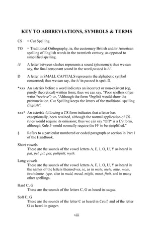Cut spelling-handbook | PDF