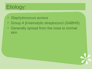 Cutaneous Bacterial Infections | PPT