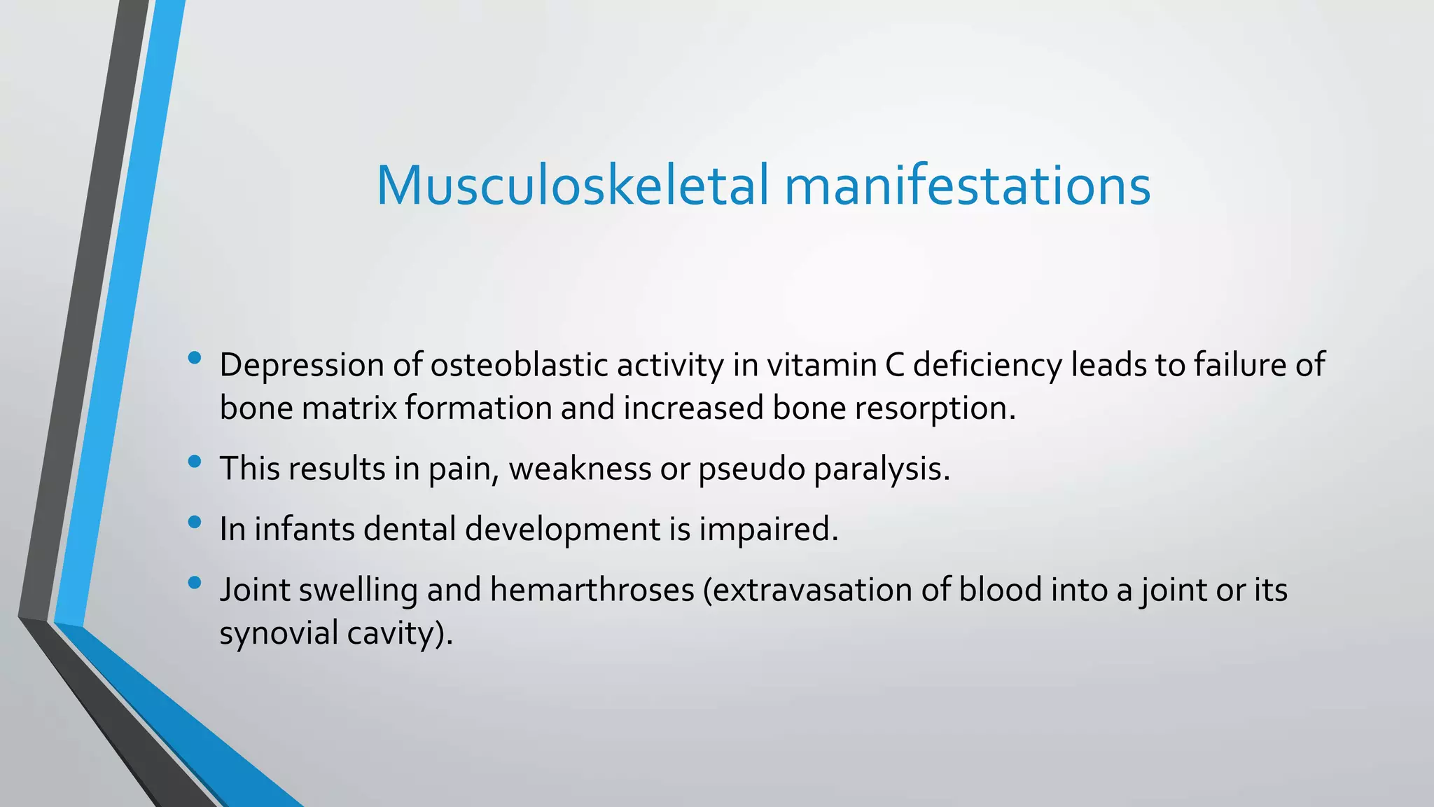 View of Cutaneous Manifestations of Vitamin C Deficiency | PPT