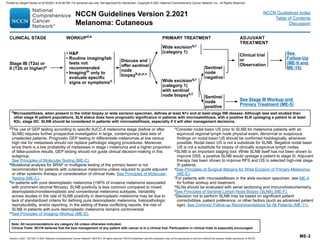 Cutaneous melanoma nccn 2021 | PDF