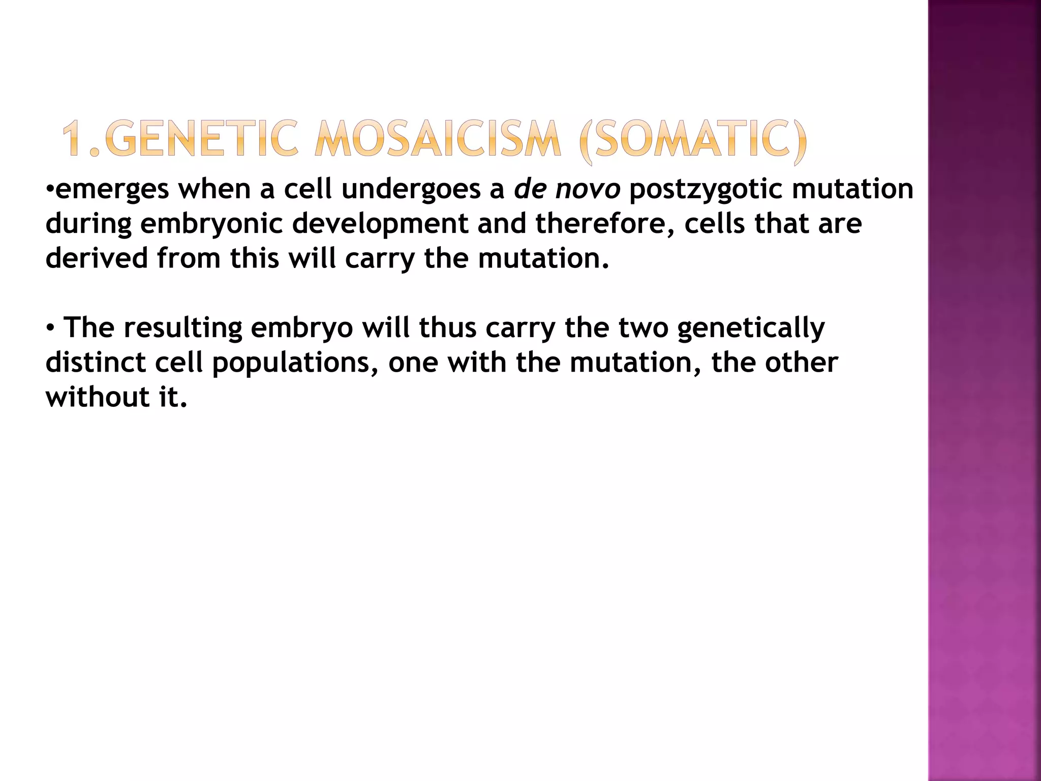 Cutaneous Mosaicisms: Concepts, Patterns, and Classifications - Dr ...