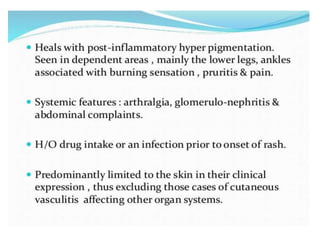 Cutaneous vasculitis
