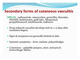 Cutaneous vasculitis