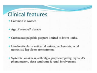 Cutaneous vasculitis