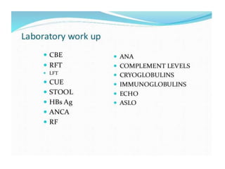 Cutaneous vasculitis