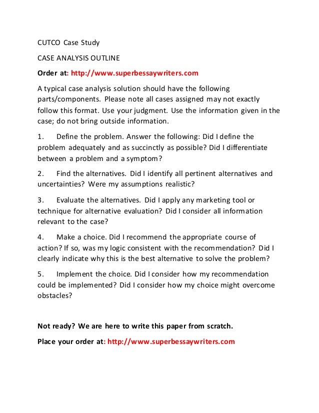 Cutco case study picture