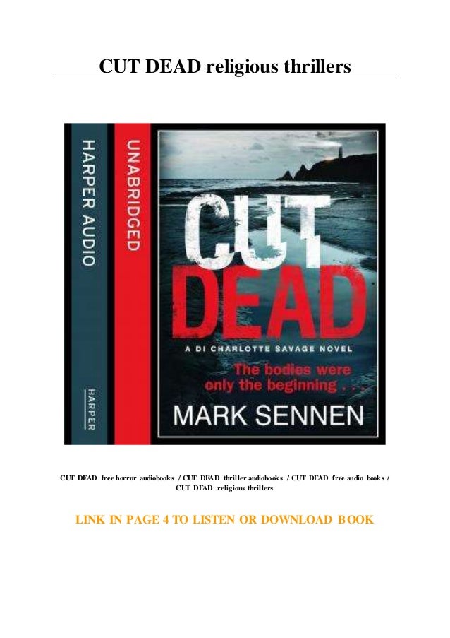 CUT DEAD religious thrillers
